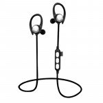 Wholesale Hook Over the Ear Bluetooth Headset Earbud with MicroSD Music Slot MST7 (Black)